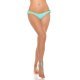 Slip dama brazilian, menta, cu snur pe laterale, Nonna 4 - jojofashion.ro