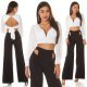 Crop top dama, alb, cu maneca lunga si decolteu in V, Meredith Crop top dama, alb, cu maneca lunga si decolteu in V, Meredith 7 - jojofashion.ro