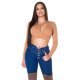 Crop top dama cappuccino cu maneci lungi Bomely 2 - jojofashion.ro