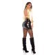 Crop top dama elegant, din satin auriu, cu maneca lunga, Kaline Crop top dama elegant, din satin auriu, cu maneca lunga, Kaline 6 - jojofashion.ro