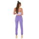 Crop top dama lila, de vara, incretit, Yvanka Crop top dama lila, de vara, incretit, Yvanka 6 - jojofashion.ro