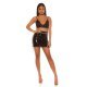 Crop top dama, lurex, negru, Kristina Crop top dama, lurex, negru, Kristina 6 - jojofashion.ro