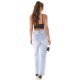 Crop top dama negru, cu franjuri argintii, Yandra Crop top dama negru, cu franjuri argintii, Yandra 6 - jojofashion.ro