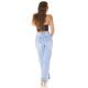 Crop top dama negru, din piele eco, bandeau, Frances Crop top dama negru, din piele eco, bandeau, Frances 6 - jojofashion.ro