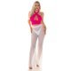 Crop top dama, roz ciclam, cu spate gol, Anushka Crop top dama, roz ciclam, cu spate gol, Anushka 6 - jojofashion.ro