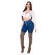 Crop top dama roz pal cu maneci lungi Bomely Crop top dama roz pal cu maneci lungi Bomely 4 - jojofashion.ro
