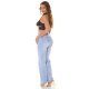 Crop top dama wetlook, negru, cu decupaje, Ciarra Crop top dama wetlook, negru, cu decupaje, Ciarra 5 - jojofashion.ro