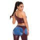 Crop top dama one shoulder burgundy Jiana 3 - jojofashion.ro