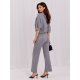 Compleu dama tricotat din vascoza gri Camelly 3 - jojofashion.ro
