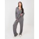 Compleu dama tricotat din agora gri Mikaela 2 - jojofashion.ro