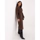 Palton dama  maro cu buzunare revere si cordon Yariana 4 - jojofashion.ro