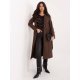 Palton dama  maro cu buzunare revere si cordon Yariana 5 - jojofashion.ro