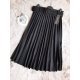 Fusta eleganta midi neagra plisata Florena Fusta eleganta midi neagra plisata Florena 5 - jojofashion.ro