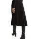 Fusta eleganta midi neagra plisata Florena Fusta eleganta midi neagra plisata Florena 3 - jojofashion.ro