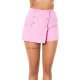 Fusta dama skort scurta roz Catarina Fusta dama skort scurta roz Catarina 2 - jojofashion.ro