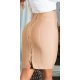 Fusta bandage midi, cappuccino, tip creion, cu fermoar la spate, Sofie Fusta bandage midi, cappuccino, tip creion, cu fermoar la spate, Sofie 2 - jojofashion.ro