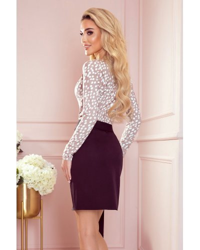 Fusta dama eleganta scurta, neagra, petrecuta, Jemma Fuste dama, Fusta dama eleganta scurta, neagra, petrecuta, Jemma - jojofashion.ro