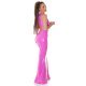 Fusta mulata latex lunga roz bombon crapata la spate Zandra Fusta mulata latex lunga roz bombon crapata la spate Zandra 4 - jojofashion.ro