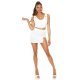 Fusta mulata scurta alba cu lanturi Constance Fusta mulata scurta alba cu lanturi Constance 6 - jojofashion.ro