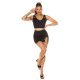 Fusta mulata scurta neagra cu lanturi Constance Fusta mulata scurta neagra cu lanturi Constance 5 - jojofashion.ro
