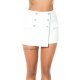 Fusta dama skort scurta alba Catarina Fusta dama skort scurta alba Catarina 2 - jojofashion.ro