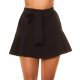Fusta in clos scurta neagra skort cu volan Dorinela Fusta in clos scurta neagra skort cu volan Dorinela 2 - jojofashion.ro
