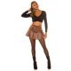 Fusta dama skort, wetlook, scurta, maro, cu volan, in clos, Feliciana Fusta dama skort, wetlook, scurta, maro, cu volan, in clos, Feliciana 8 - jojofashion.ro