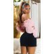 Fusta mulata, din bumbac, scurta, neagra, Kantrell Fusta mulata, din bumbac, scurta, neagra, Kantrell 4 - jojofashion.ro