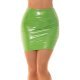 Fusta mulata, din latex, scurta, verde lime, Rihanna Fusta mulata, din latex, scurta, verde lime, Rihanna 2 - jojofashion.ro