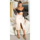 Fusta mulata din piele eco, midi, bej, Rhona Fusta mulata din piele eco, midi, bej, Rhona 4 - jojofashion.ro