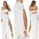 Fusta mulata lunga, alba, crapata pe picior, Abigail Fusta mulata lunga, alba, crapata pe picior, Abigail 9 - jojofashion.ro
