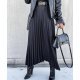 Fusta plisata lunga, neagra, eleganta, Aldina Fusta plisata lunga, neagra, eleganta, Aldina 4 - jojofashion.ro