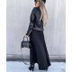 Fusta plisata lunga, neagra, eleganta, Aldina Fusta plisata lunga, neagra, eleganta, Aldina 3 - jojofashion.ro