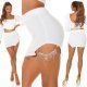 Fusta scurta, mulata, alba, cu strasuri detasabile, Mirna Fusta scurta, mulata, alba, cu strasuri detasabile, Mirna 8 - jojofashion.ro