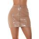 Fusta mulata latex scurta cappuccino Ruby Fusta mulata latex scurta cappuccino Ruby 2 - jojofashion.ro