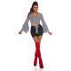 Fusta mulata imitatie piele scurta neagra Kirra 7 - jojofashion.ro
