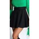 Fusta scurta neagra imitatie piele caprioara cu talia inalta Molly Fusta scurta neagra imitatie piele caprioara cu talia inalta Molly 2 - jojofashion.ro
