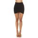 Fusta scurta petrecuta drapata neagra Azenne Fusta scurta petrecuta drapata neagra Azenne 3 - jojofashion.ro