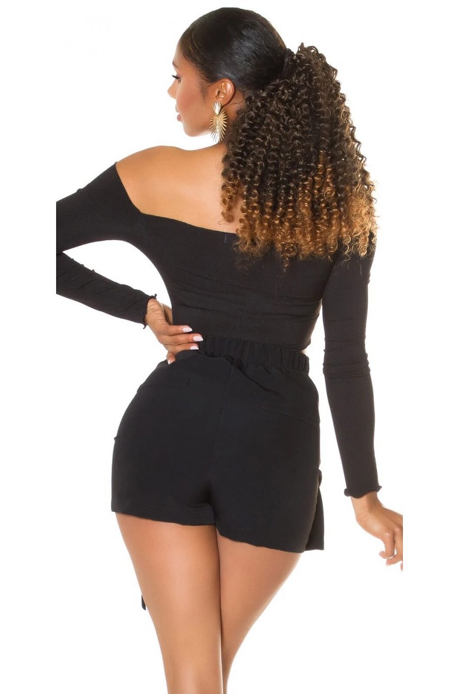 Fusta skort scurta neagra Dezya Fusta skort scurta neagra Dezya 6 - jojofashion.ro