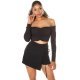 Fusta skort scurta neagra Dezya Fusta skort scurta neagra Dezya 8 - jojofashion.ro
