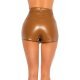 Fusta skort, din piele eco, scurta, maro, mulata, Ariadna Fusta skort, din piele eco, scurta, maro, mulata, Ariadna 3 - jojofashion.ro