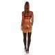 Fusta skort, din piele eco, scurta, maro, mulata, Ariadna Fusta skort, din piele eco, scurta, maro, mulata, Ariadna 8 - jojofashion.ro