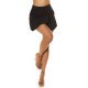 Fusta skort scurta, neagra, cu talia inalta, asimetrica, Marbeth 7 - jojofashion.ro