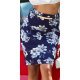 Fusta tip creion midi, bleumarin navy cu flori, mulata, Kieza Fusta tip creion midi, bleumarin navy cu flori, mulata, Kieza 2 - jojofashion.ro