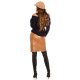 Fusta tip creion, piele eco, scurta, cappuccino, mulata, Heaven Fusta tip creion, piele eco, scurta, cappuccino, mulata, Heaven 5 - jojofashion.ro