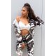 Jacheta dama army print camuflaj Koucla Edina 2 - jojofashion.ro