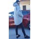 Jacheta dama scurta gri cu gluga oversize Louise Jacheta dama scurta gri cu gluga oversize Louise 3 - jojofashion.ro