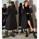Geaca dama de iarna lunga, neagra, parka, cu gluga, Feray Geaca dama de iarna lunga, neagra, parka, cu gluga, Feray 6 - jojofashion.ro