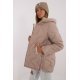 Geaca dama de iarna, matlasata, bej, cu gluga, Masha Geaca dama de iarna, matlasata, bej, cu gluga, Masha 3 - jojofashion.ro