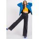 Geaca dama de toamna, din fas, albastra, Anais Geaca dama de toamna, din fas, albastra, Anais 2 - jojofashion.ro